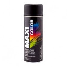  Maxi Color  Эмаль аэрозольная универсальная, черная, 400мл 