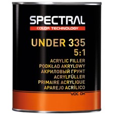 Акриловая автомобильная грунтовка SPECTRAL Under 335 Р1, белый, 3,5 л + Отвердитель Н6525, 0,7 л