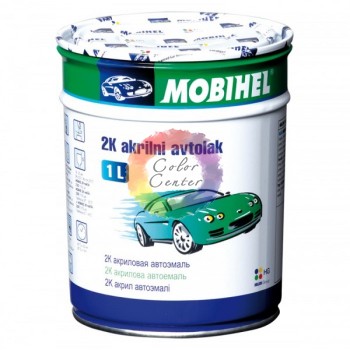 MOBIHEL Акриловая Автоэмаль 2К Белая 202