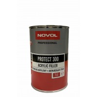 Акриловий грунт Novol PROTECT 300 4+1, червоний, 1 л (без затверджувача)