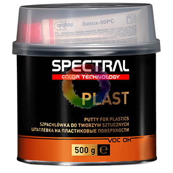 Шпатлевка для пластика SPECTRAL 81171 Plast 0,5 кг 